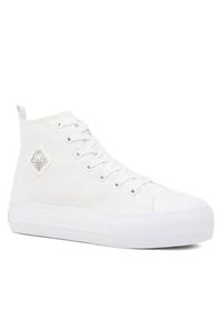 Kappa Trampki VISKA OC 243208OC-1010 Biały. Kolor: biały. Materiał: materiał #7