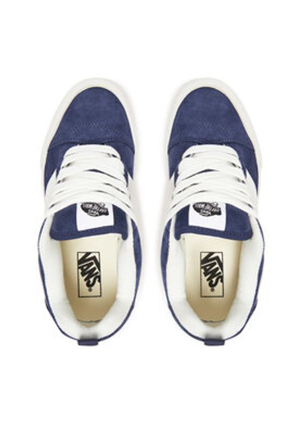 Vans Tenisówki Knu Skool VN000D22EMT1 Granatowy. Kolor: niebieski. Materiał: skóra, zamsz