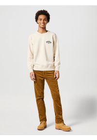 Wrangler - MESKA BLUZA WRANGLER CREWNECK SWEATSHIRT VINTAGE WHITE 112357321. Styl: vintage #3