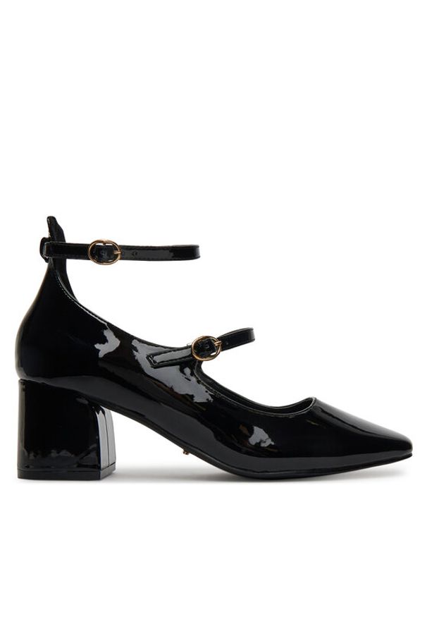 DeeZee Półbuty LWKK2026-2 Czarny. Kolor: czarny. Materiał: materiał, syntetyk