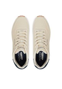 skechers - Skechers Sneakersy Uno Tailored Air 183007/NTBL Beżowy. Kolor: beżowy. Materiał: skóra #3