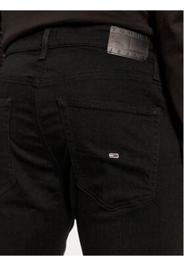 Tommy Jeans Jeansy Austin DM0DM20708 Czarny Slim Fit. Kolor: czarny