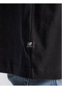 New Balance T-Shirt MT23570 Czarny Relaxed Fit. Kolor: czarny. Materiał: bawełna #4