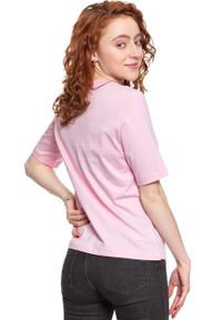 Lee - LEE T SHIRT DAMSKI TEE FROST PINK L43RAIMC 112109735 #5
