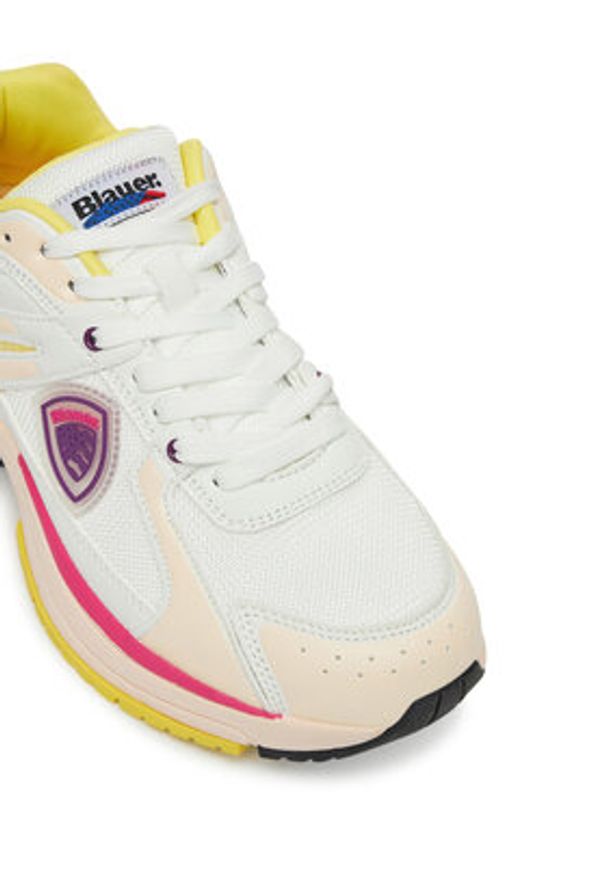 Blauer Sneakersy S5MOON01/MES Biały. Kolor: biały. Materiał: materiał