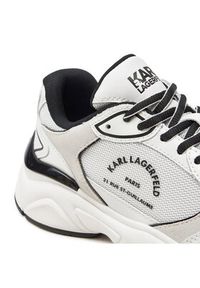 Karl Lagerfeld - KARL LAGERFELD Sneakersy KL65638 Biały. Kolor: biały. Materiał: materiał #6