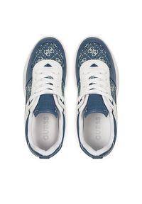 Guess Sneakersy FLPR2D DEN12 Niebieski. Kolor: niebieski. Materiał: skóra #2