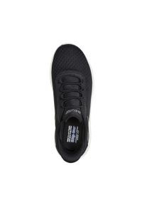 skechers - Buty do chodzenia damskie Skechers Bobs Squad Chaos. Okazja: na co dzień. Kolor: czarny. Materiał: dzianina. Szerokość cholewki: normalna. Model: Skechers Sport. Sport: turystyka piesza