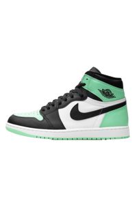 Buty do chodzenia dla dorosłych Air Jordan 1 Retro High OG Green Glow. Kolor: czarny. Sport: turystyka piesza #1