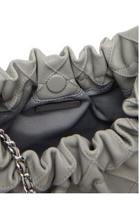 Tory Burch Torebka Mini Fleming 162451 Szary. Kolor: szary. Materiał: skórzane