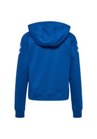 Damska bluza z kapturem zapinana na zamek Hummel Go 2.0 Chevron. Typ kołnierza: kaptur. Kolor: niebieski #2