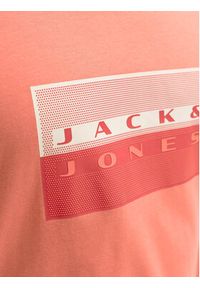 Jack & Jones T-Shirt Fusion Dots 12289863 Różowy Regular Fit. Kolor: różowy. Materiał: bawełna #6