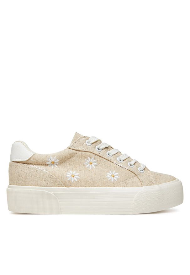 Sneakersy Call It Spring. Kolor: beżowy