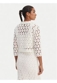 Fracomina Kardigan FR26ST8018K488R6 Écru Regular Fit. Materiał: bawełna #2