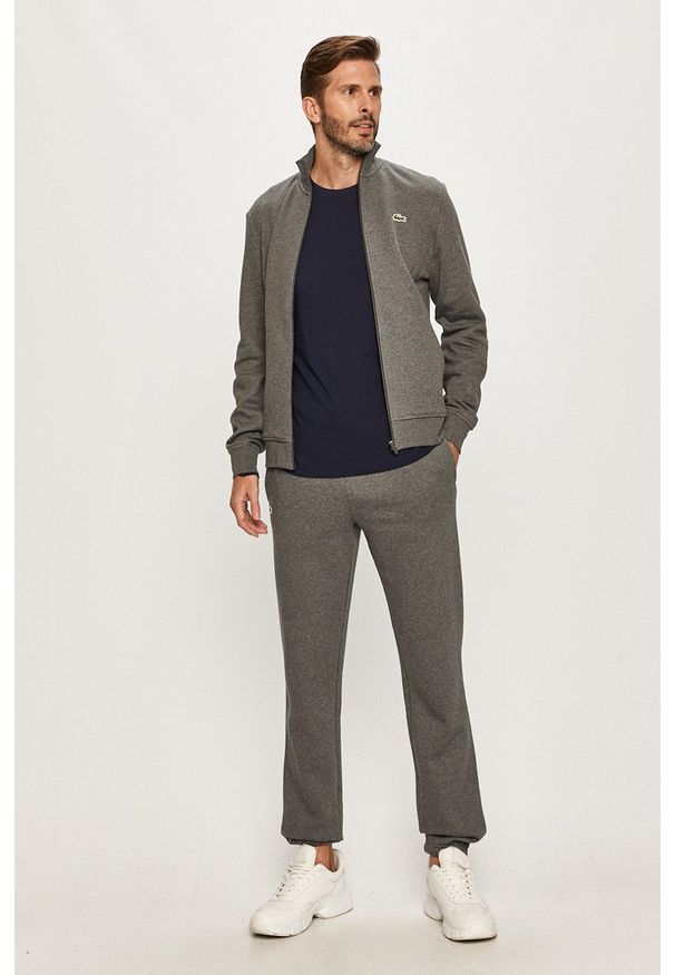 Lacoste - Longsleeve. Okazja: na co dzień. Kolor: niebieski. Materiał: dzianina. Długość rękawa: długi rękaw. Styl: casual