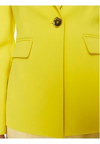 Pinko Marynarka 100180 A14I Żółty Regular Fit. Kolor: żółty. Materiał: syntetyk #6