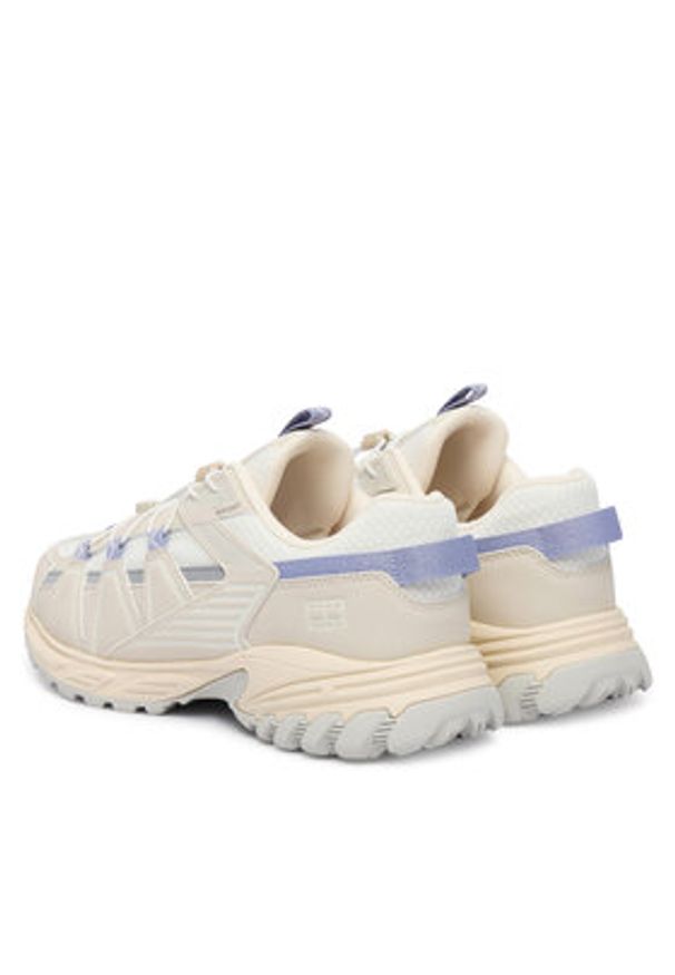Tommy Jeans Sneakersy Tjw Outdoor Runner EN0EN02926 Écru. Materiał: skóra. Sport: outdoor