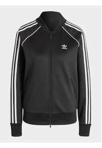 Adidas - adidas Bluza Adicolor Classics SST Track Top IB5912 Czarny Regular Fit. Kolor: czarny. Materiał: bawełna #4