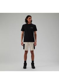 Koszulka bawełniana męska Berghaus Mtn Silhouette SS Tee. Kolor: czarny. Materiał: bawełna