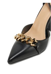 DeeZee Czółenka HT93996-A5 Czarny. Kolor: czarny. Materiał: syntetyk, materiał #5