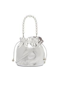 Gino Rossi - GINO ROSSI Torebka EO-ROSE-LA224-19454 Srebrny. Kolor: srebrny. Materiał: skórzane #8