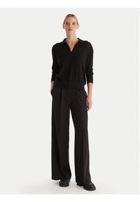 Calvin Klein Sweter LV044A305G Czarny Regular Fit. Kolor: czarny. Materiał: syntetyk #5