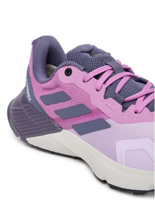 Adidas - adidas Buty do biegania Terrex Soulstride RAIN.RDY Trail JR7070 Fioletowy. Kolor: fioletowy. Materiał: materiał. Model: Adidas Terrex