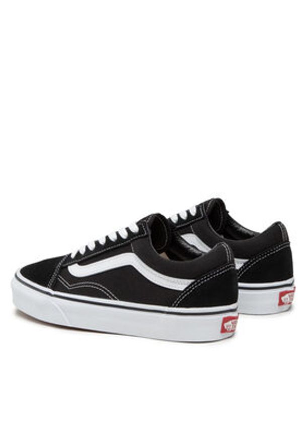 Vans Tenisówki Old Skool VN000D3HY28 Czarny. Kolor: czarny. Materiał: materiał