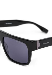 Trussardi Jeans - Trussardi Okulary przeciwsłoneczne TSM9061 Czarny. Kolor: czarny