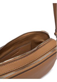 Calvin Klein Torebka Webbing 2X Strap Camera Bag LV04F3656G Beżowy. Kolor: beżowy. Materiał: skórzane #3