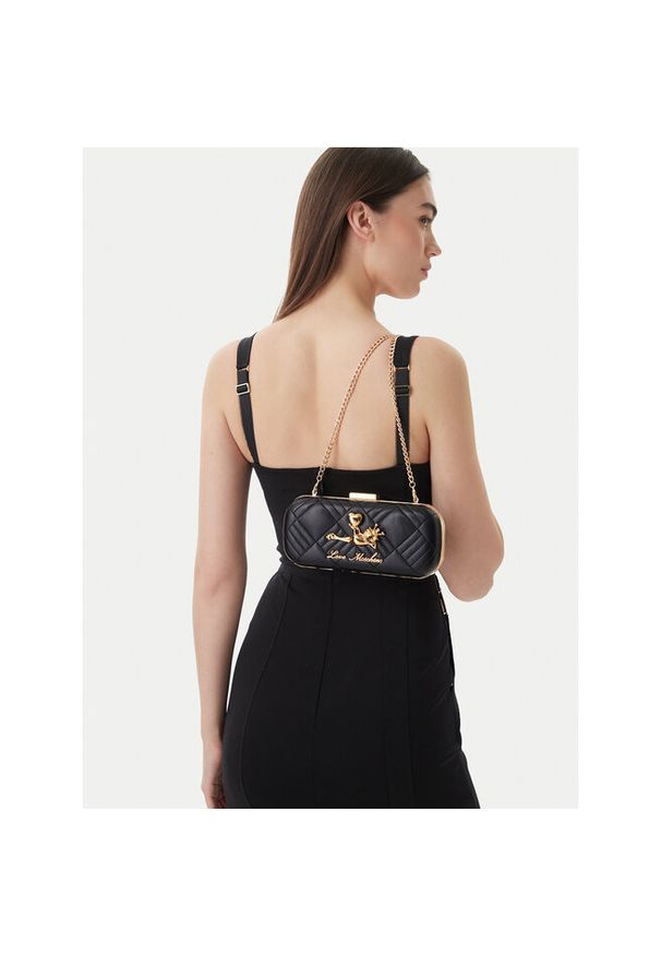 Love Moschino - Torebka LOVE MOSCHINO. Kolor: czarny