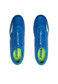 Joma Buty do piłki nożnej Evolution EVOS2404FG Granatowy. Kolor: niebieski. Materiał: skóra #6