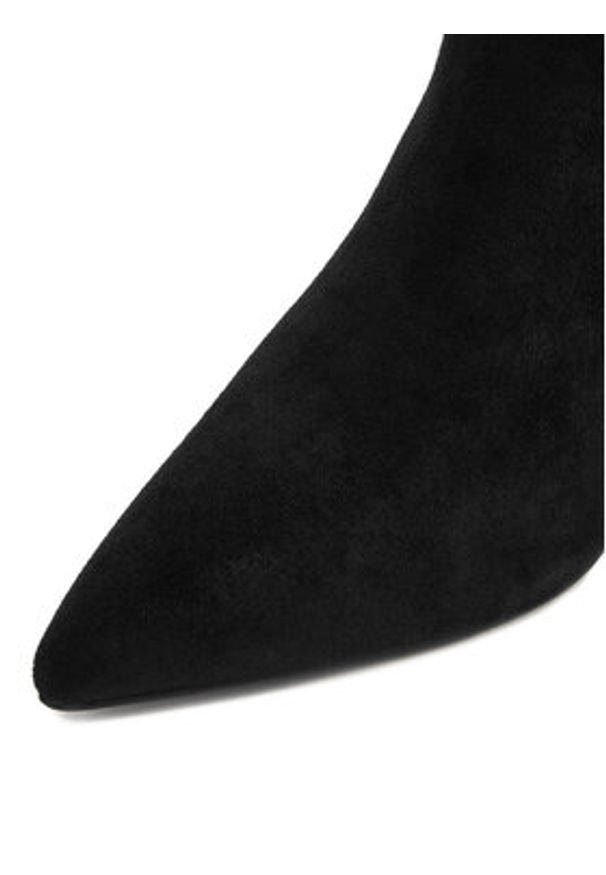 Jenny - JENNY Botki CEO-R25AW09002-B Czarny. Kolor: czarny. Materiał: materiał