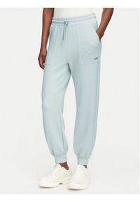 EA7 Emporio Armani Spodnie dresowe 7W000193 AF24375 U9001 Niebieski Regular Fit. Kolor: niebieski. Materiał: syntetyk #1