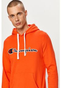 Champion - Bluza. Okazja: na co dzień. Kolor: pomarańczowy. Wzór: aplikacja. Styl: casual #3