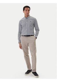 BOSS Koszula H-Roan 50556085 Granatowy Slim Fit. Kolor: niebieski. Materiał: bawełna #4