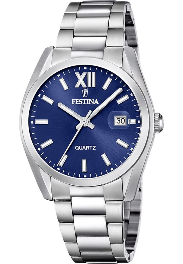 Zegarek męski Festina F20707-7 srebrny. Kolor: srebrny