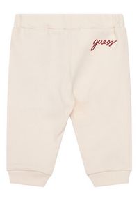 Guess Komplet dziecięcy H5YW12 KA6W4 Beżowy Regular Fit. Kolor: beżowy. Materiał: bawełna #4