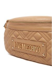 Love Moschino - LOVE MOSCHINO Saszetka nerka JC4003PP0NLA0104 Beżowy. Kolor: beżowy. Materiał: skóra