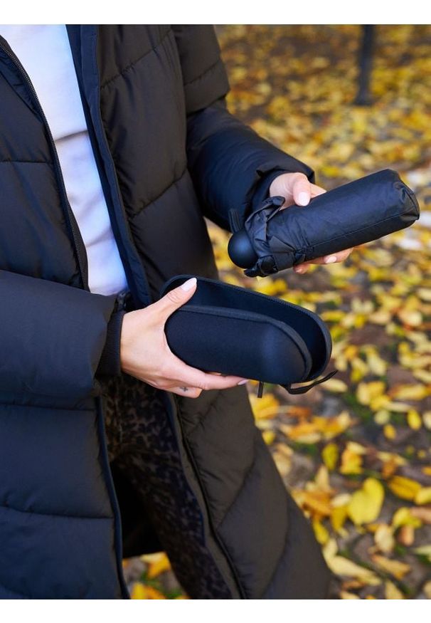 Sinsay - Parasol - czarny. Kolor: czarny