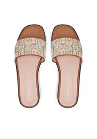 Coccinelle Klapki E4 SVR 17 02 01 Beżowy. Kolor: beżowy. Materiał: materiał #6