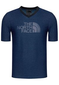 The North Face T-Shirt Big Logo Tee NF0A3LDS Granatowy Regular Fit. Kolor: niebieski. Materiał: bawełna #4