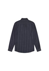 Wrangler - MĘSKA KOSZULA WRANGLER 1 PKT FLANNEL SHIRT MIDNIGHT GREY 112371523 #2