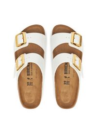 Birkenstock Klapki Sydney Cushion Buckle 1029438 Biały. Kolor: biały. Materiał: skóra #6