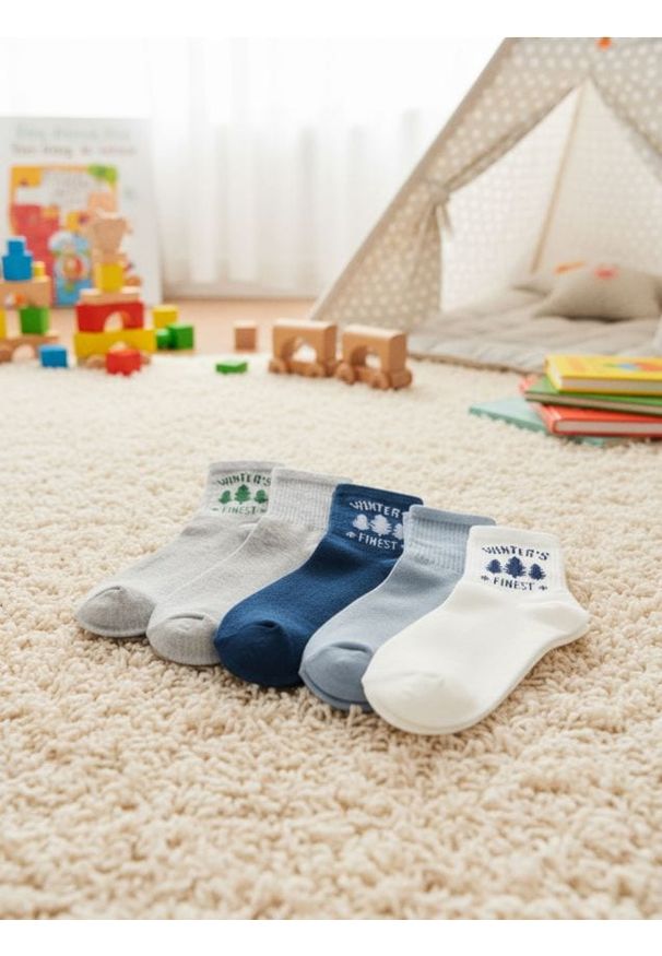 Sinsay - Skarpetki 5 pack - wielobarwny