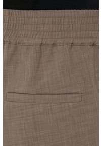 Birgitte Herskind spodnie Pinky damskie kolor zielony szerokie high waist. Stan: podwyższony. Kolor: zielony. Materiał: poliester, tkanina