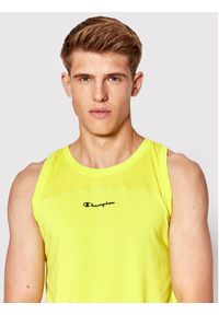 Champion Tank top 217134 Żółty Athletic Fit. Kolor: żółty. Materiał: bawełna #4