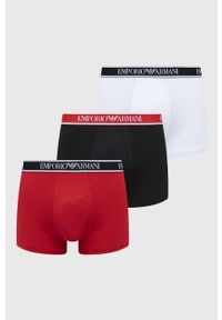Emporio Armani Underwear bokserki 3-pack męskie kolor granatowy. Kolor: niebieski. Materiał: materiał