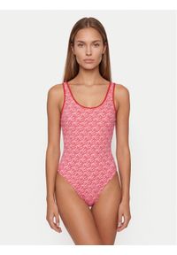 TOMMY HILFIGER - Tommy Hilfiger Strój kąpielowy UW0UW06465 Różowy jasny. Kolor: różowy. Materiał: syntetyk #1