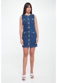 Liu Jo - Sukienka jeansowa damska LIU JO. Materiał: jeans #4